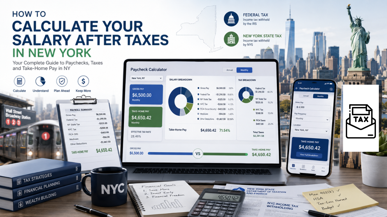 How to Calculate Your Salary After Taxes in New York
