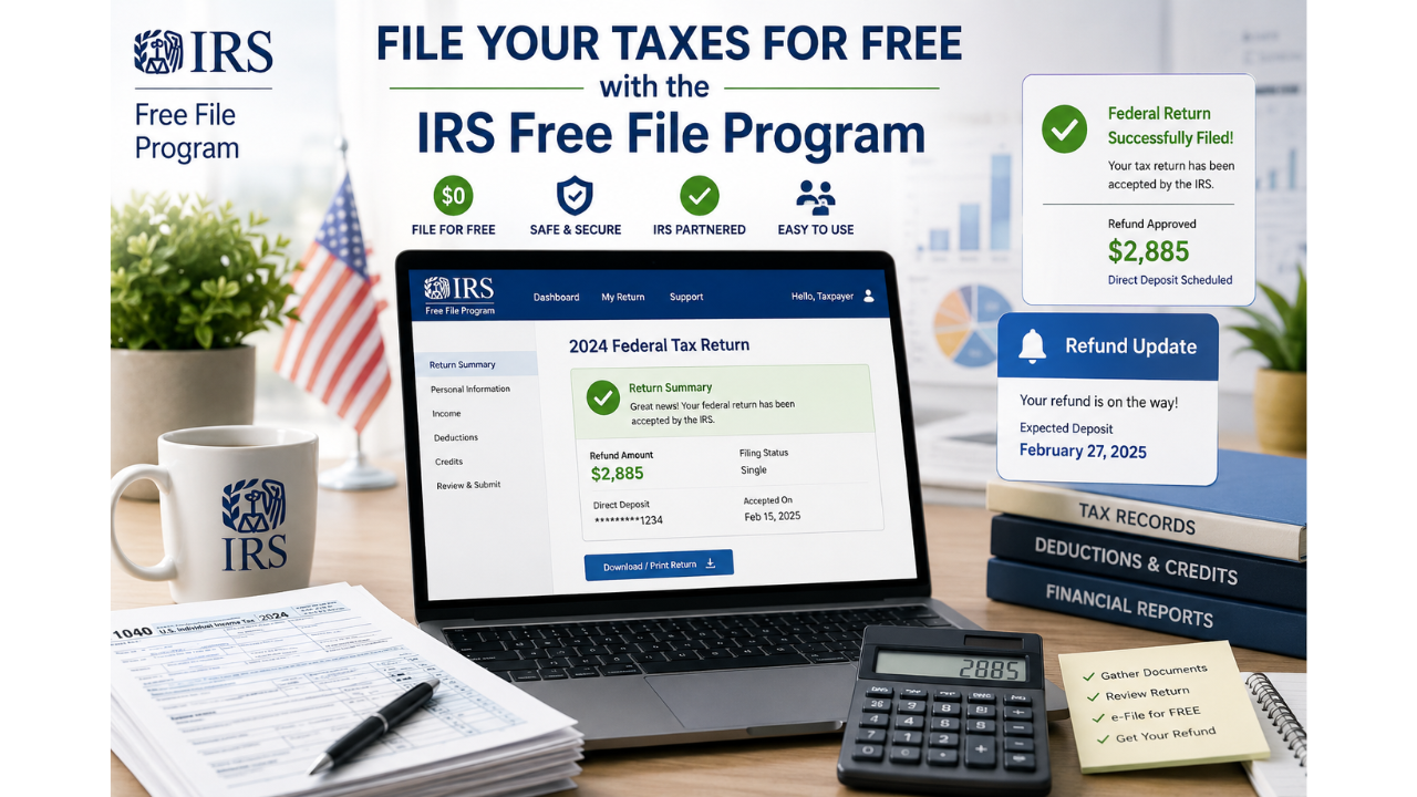 IRS Free File Program online tax filing
