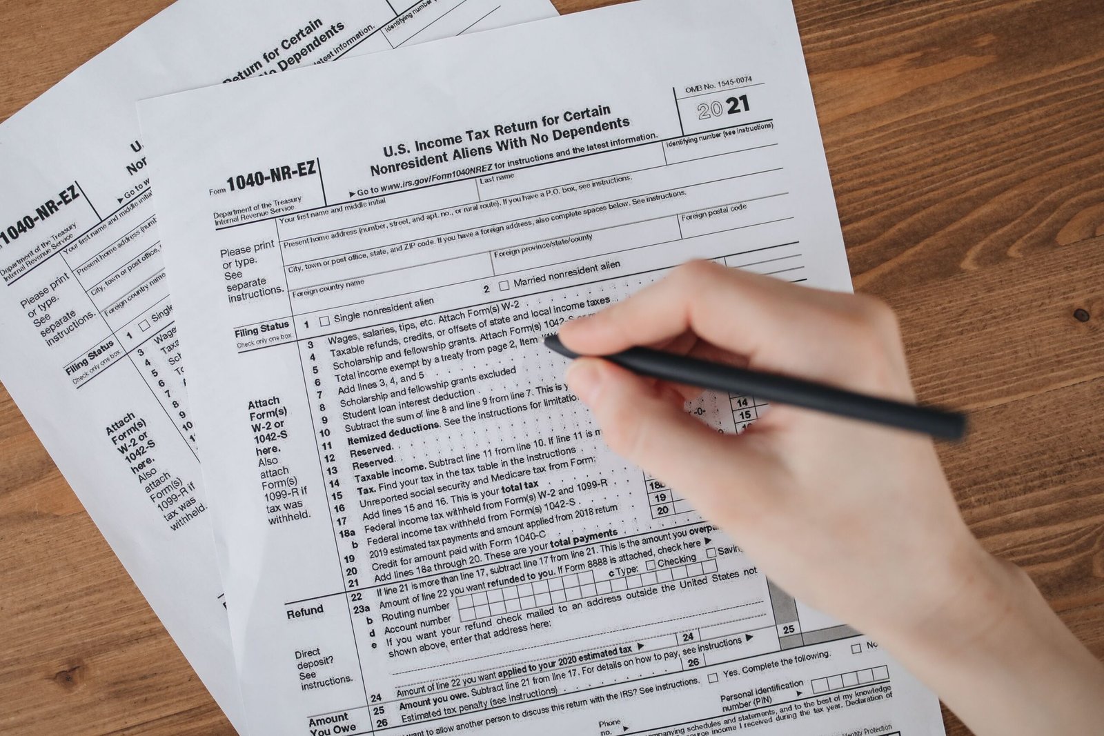 IRS Individual Income Tax Forms overview
